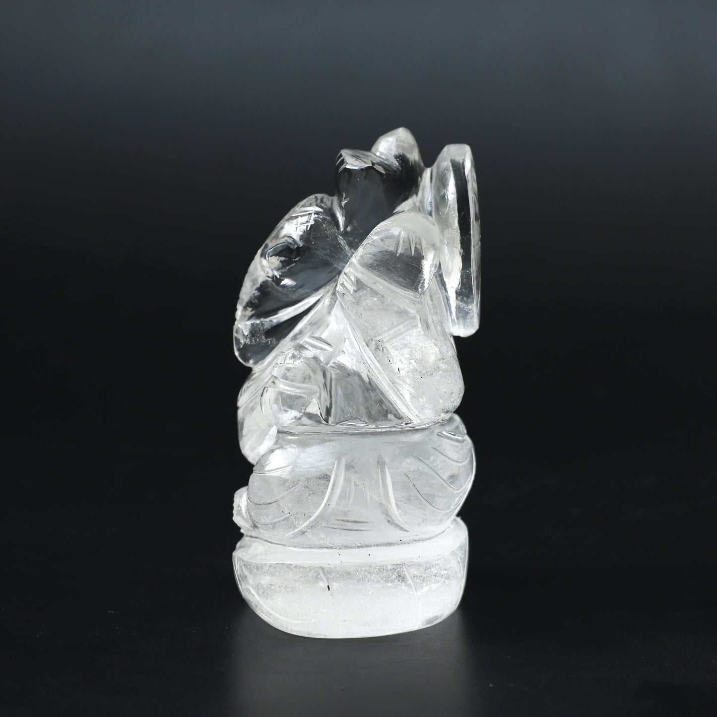 Clear Quartz Ganesha - Atyahara Rocks and Minerals
