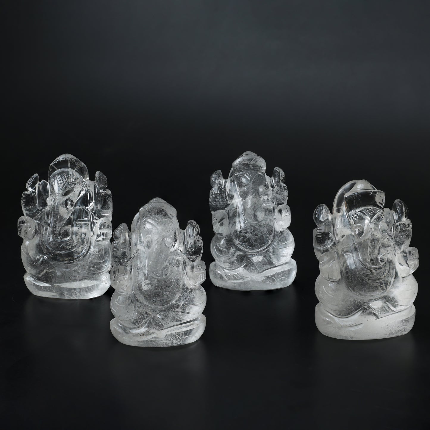 Clear Quartz Ganesha