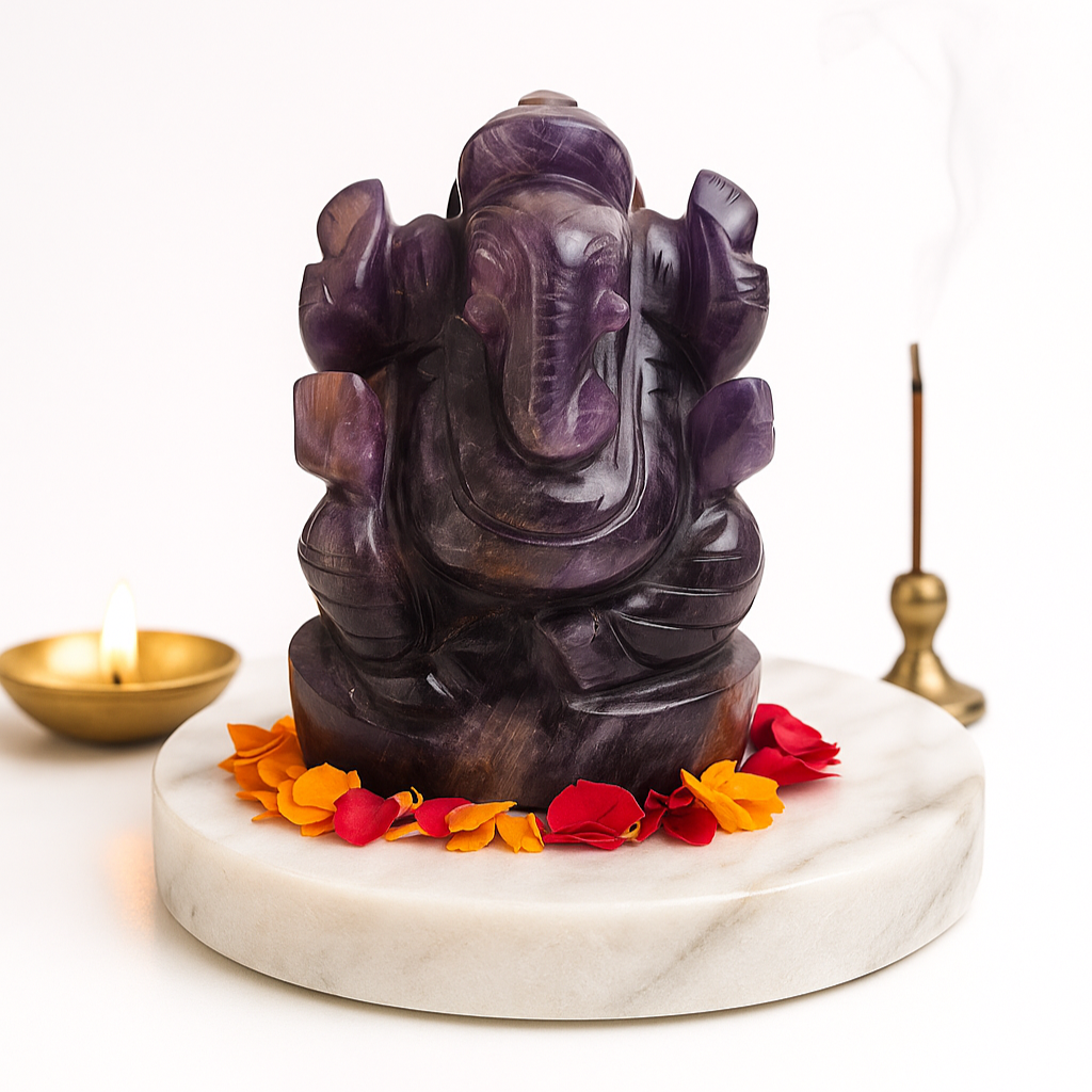 Amethyst Ganesha