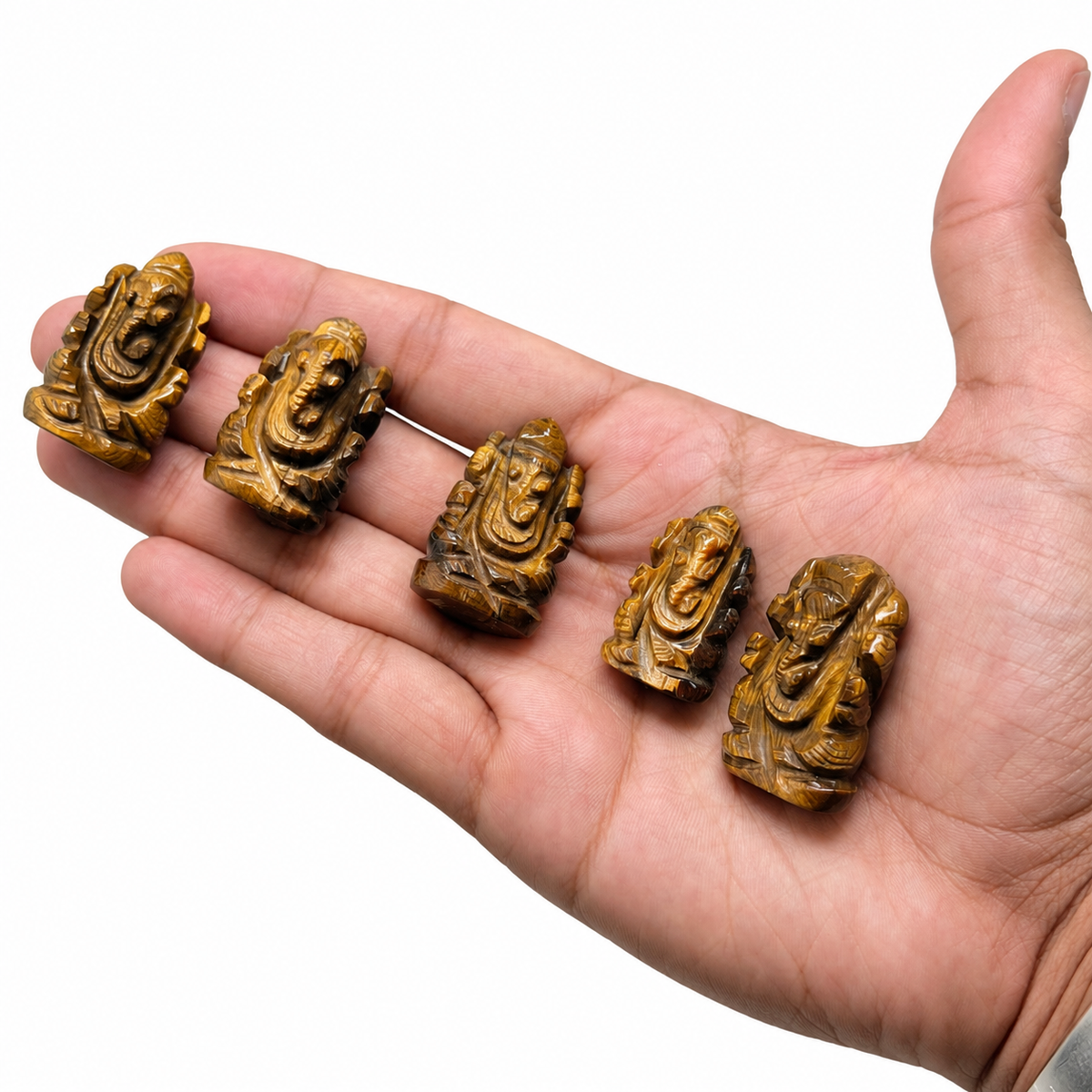 Tiger's Eye Ganesha