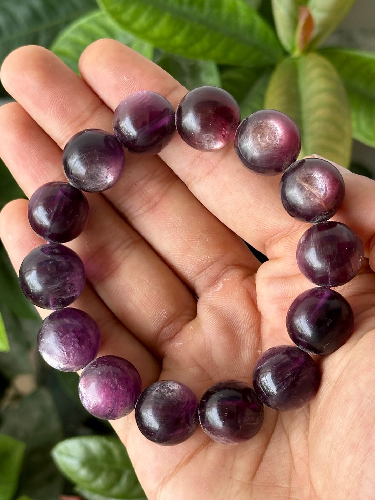 Lepidolite Beaded Bracelet