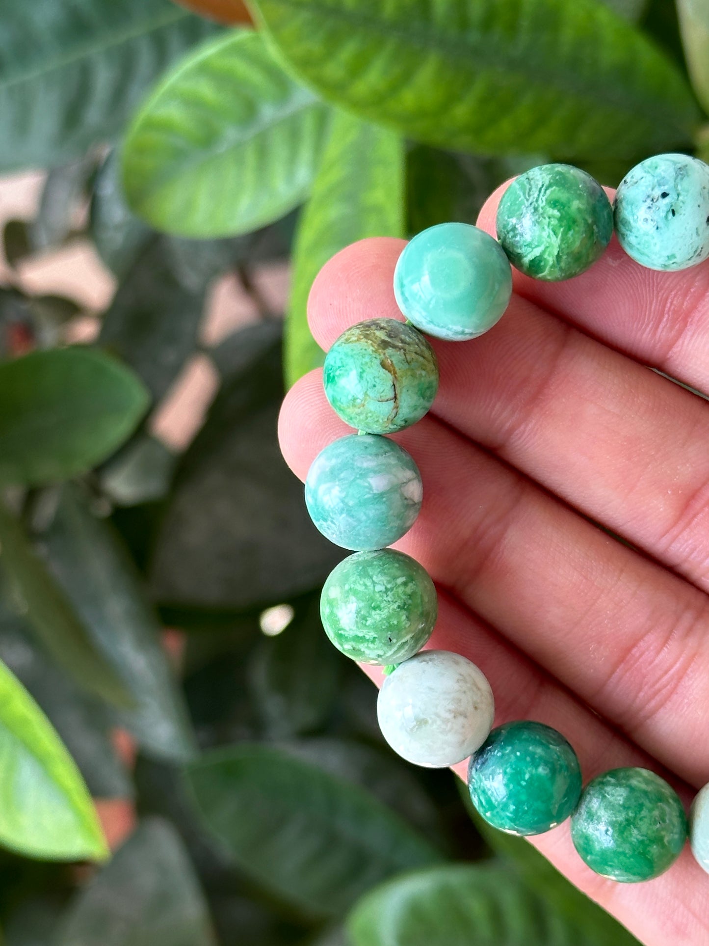 Variscite Beaded Bracelet