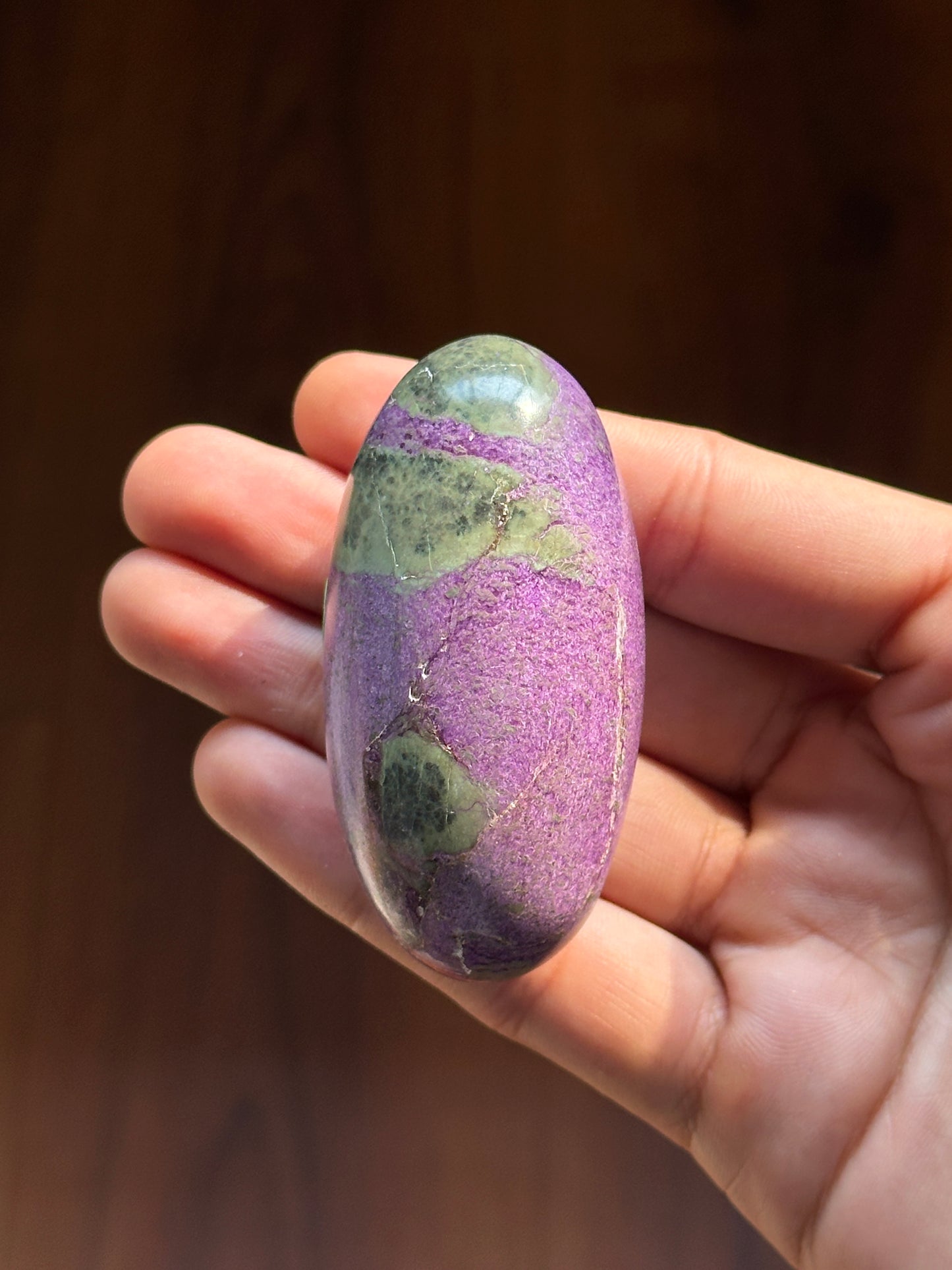 Stichtite (Atlantisite) Lingam