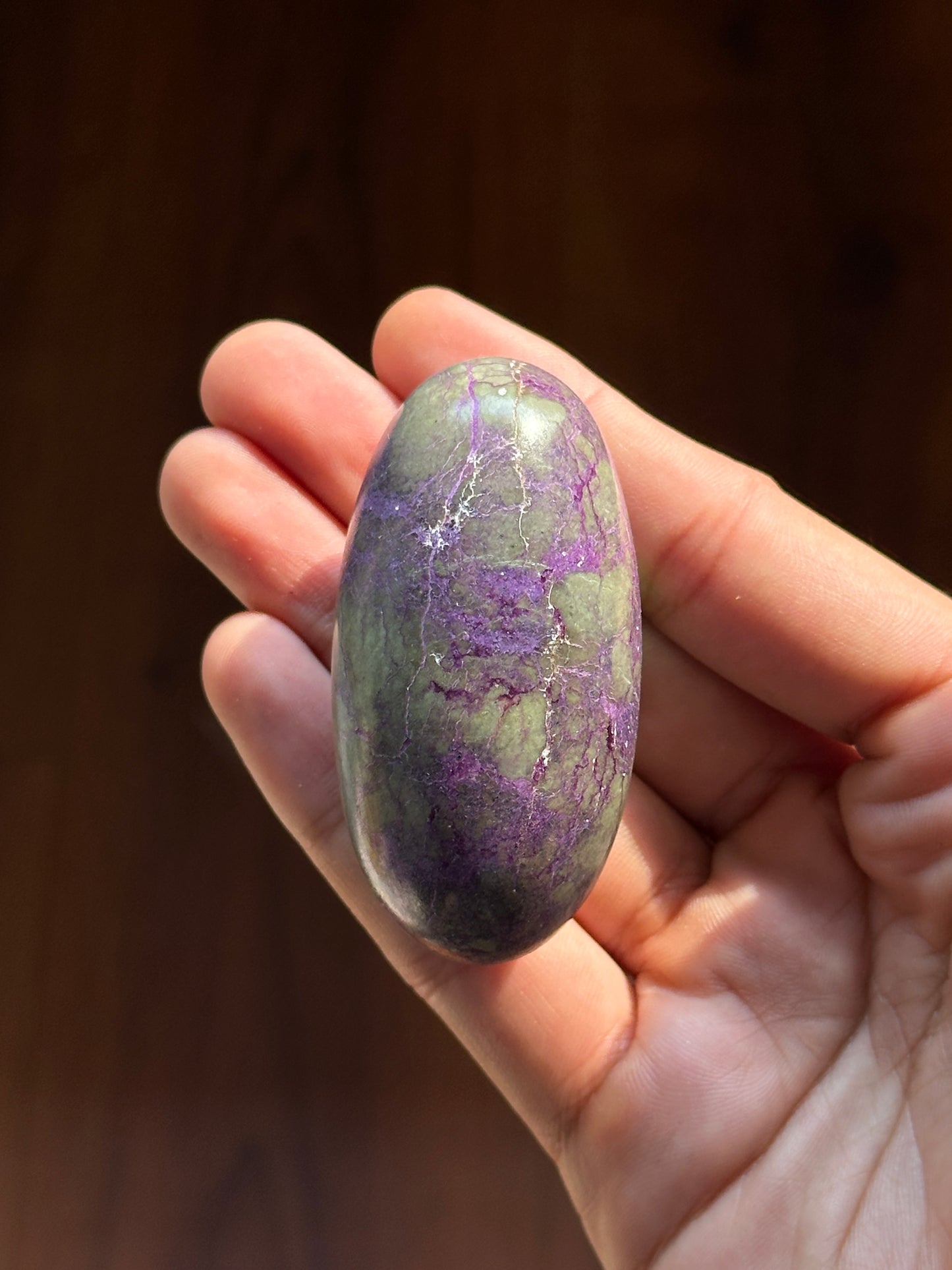 Stichtite (Atlantisite) Lingam