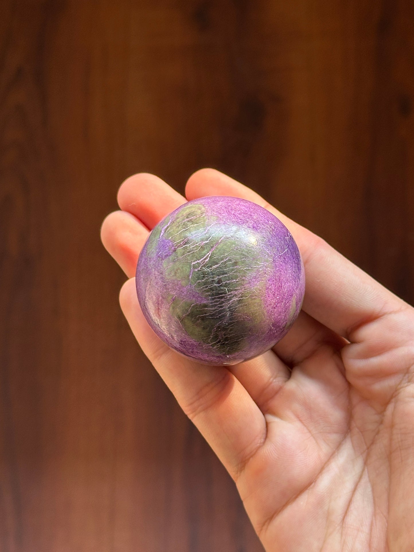 Stichtite (Atlantisite) Sphere