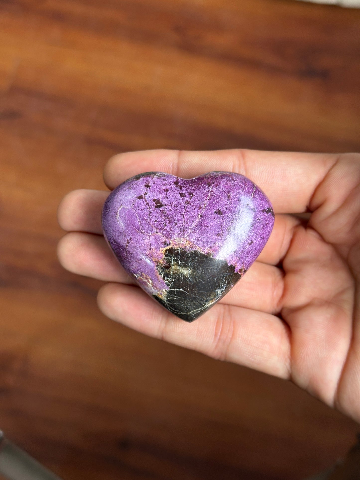 Stichtite (Atlantisite) Hearts