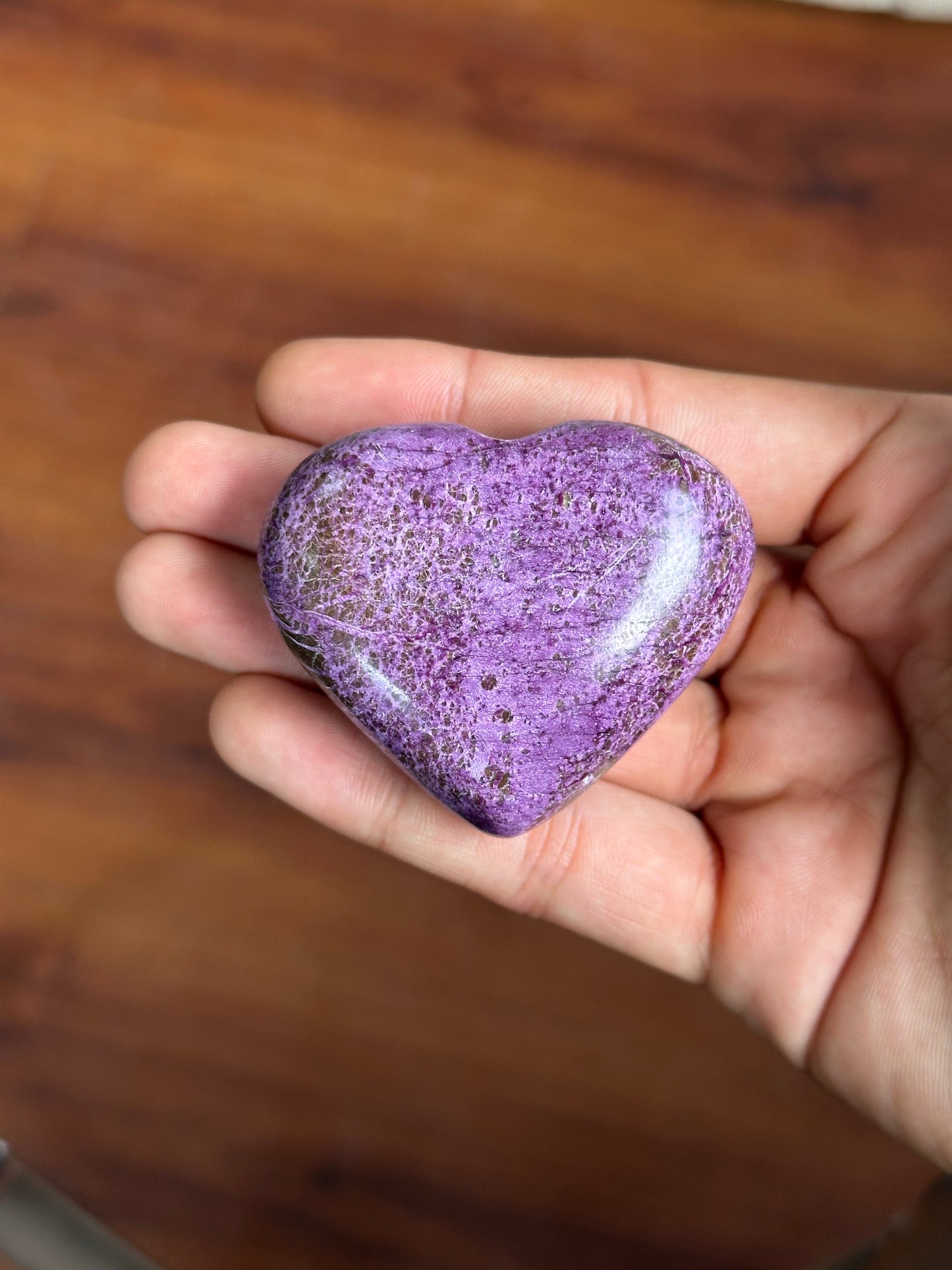 Stichtite (Atlantisite) Hearts