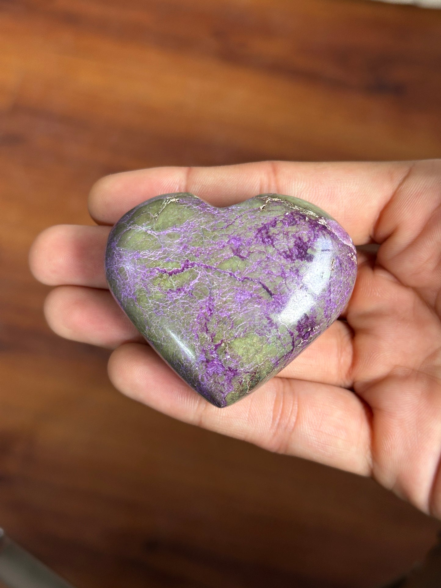 Stichtite (Atlantisite) Hearts