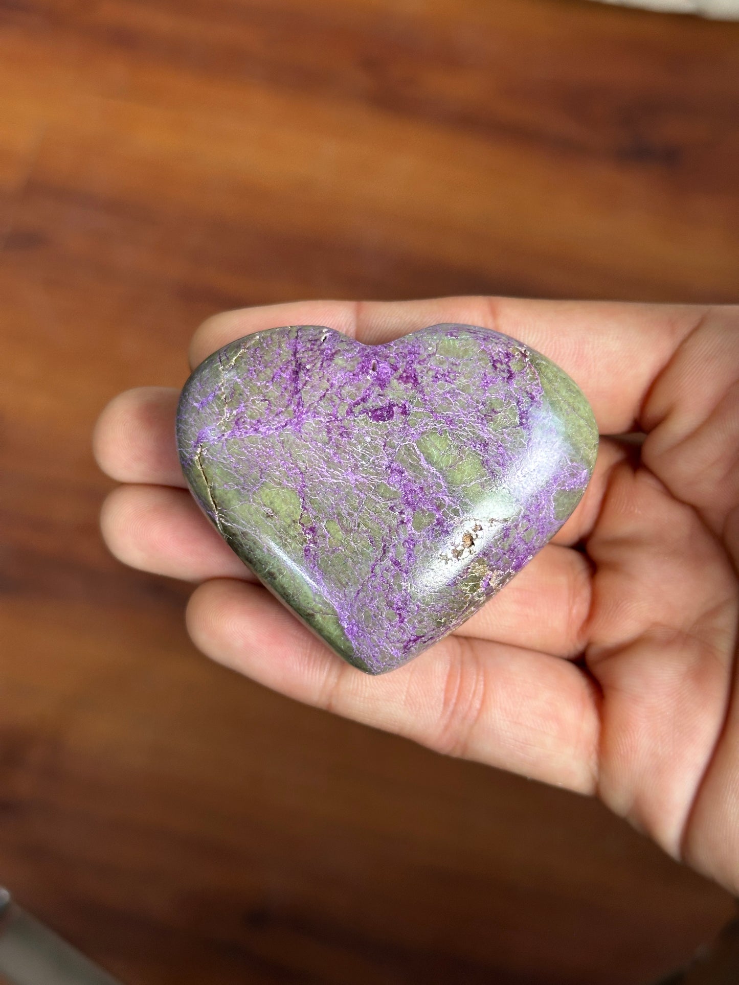 Stichtite (Atlantisite) Hearts