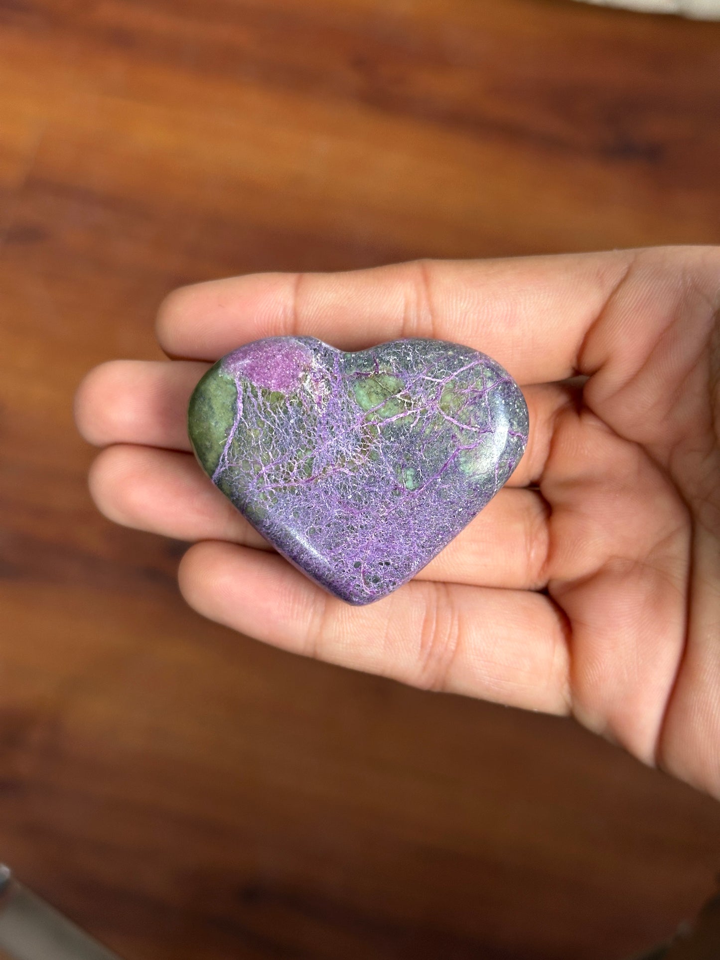 Stichtite (Atlantisite) Hearts