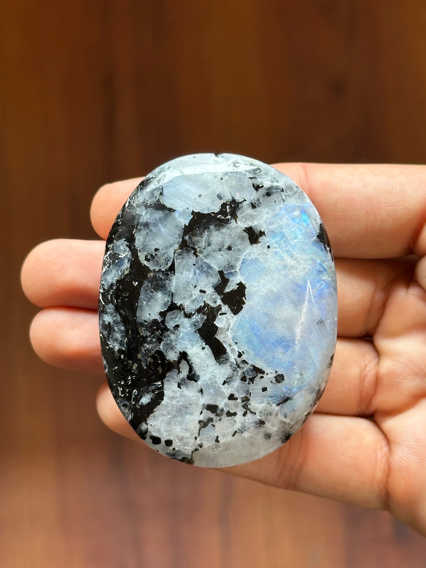 Rainbow Moonstone Palmstone