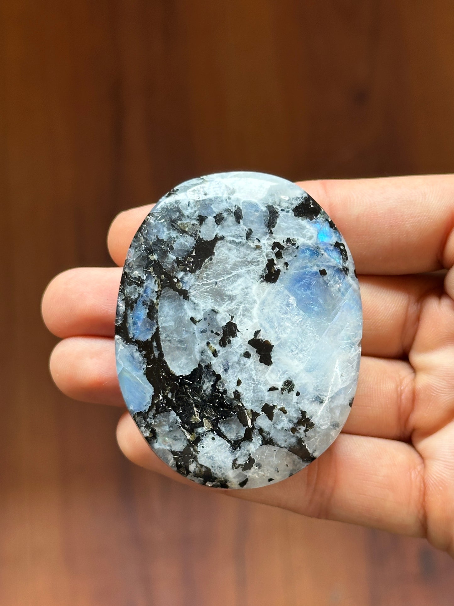 Rainbow Moonstone Palmstone