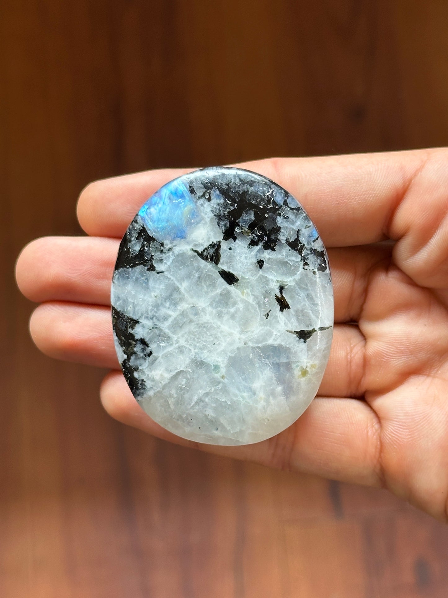 Rainbow Moonstone Palmstone