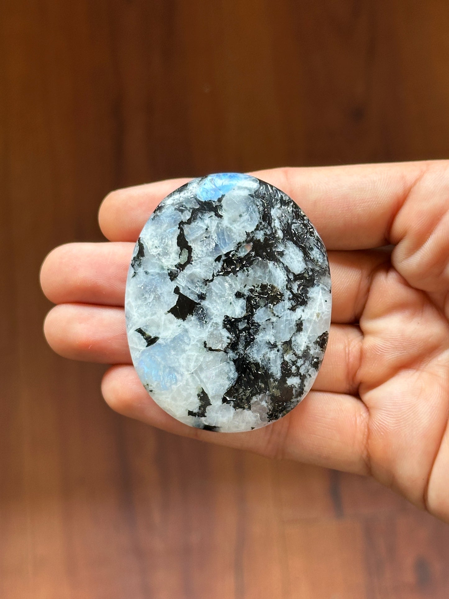 Rainbow Moonstone Palmstone