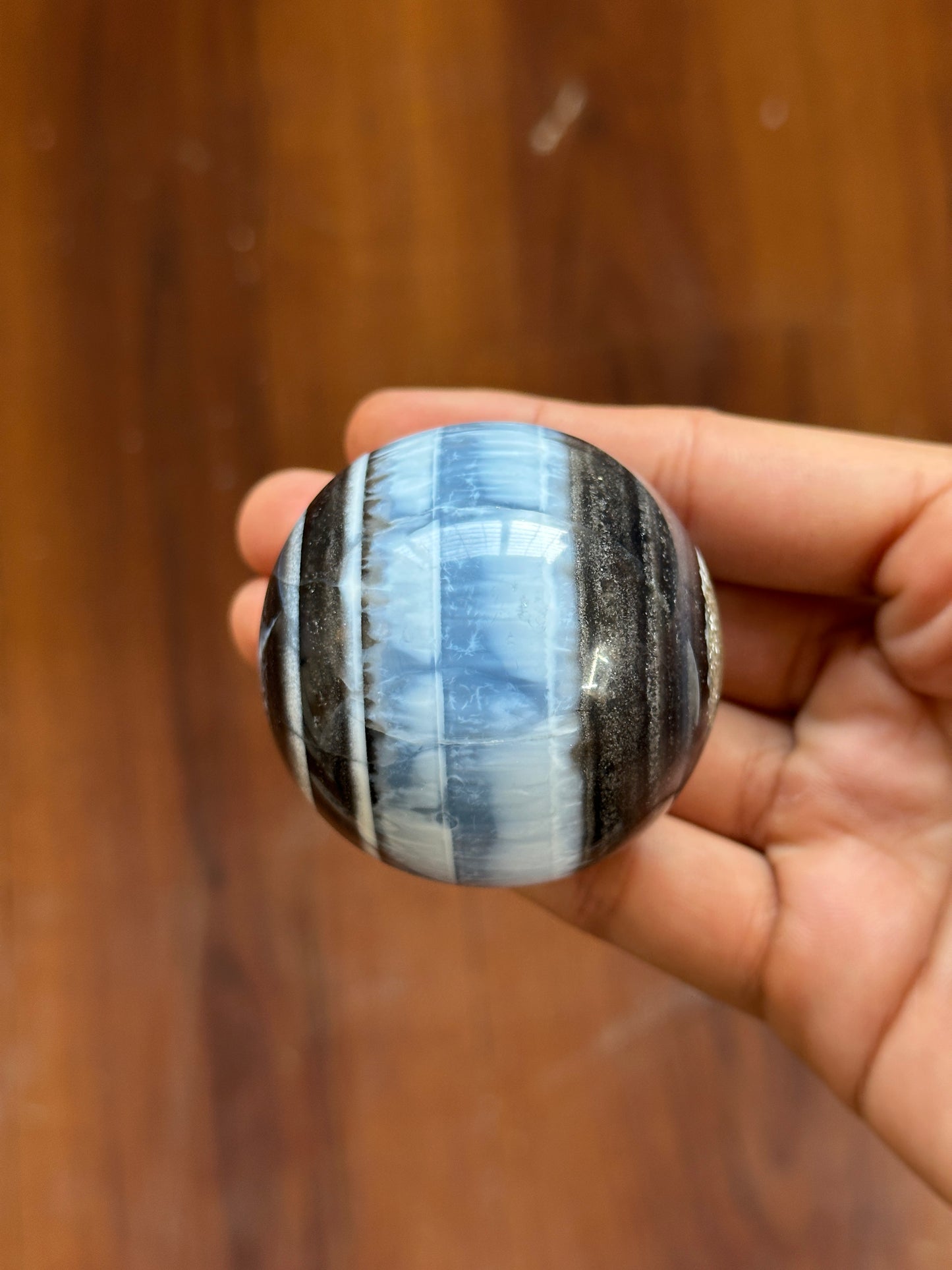 Blue Opal Sphere
