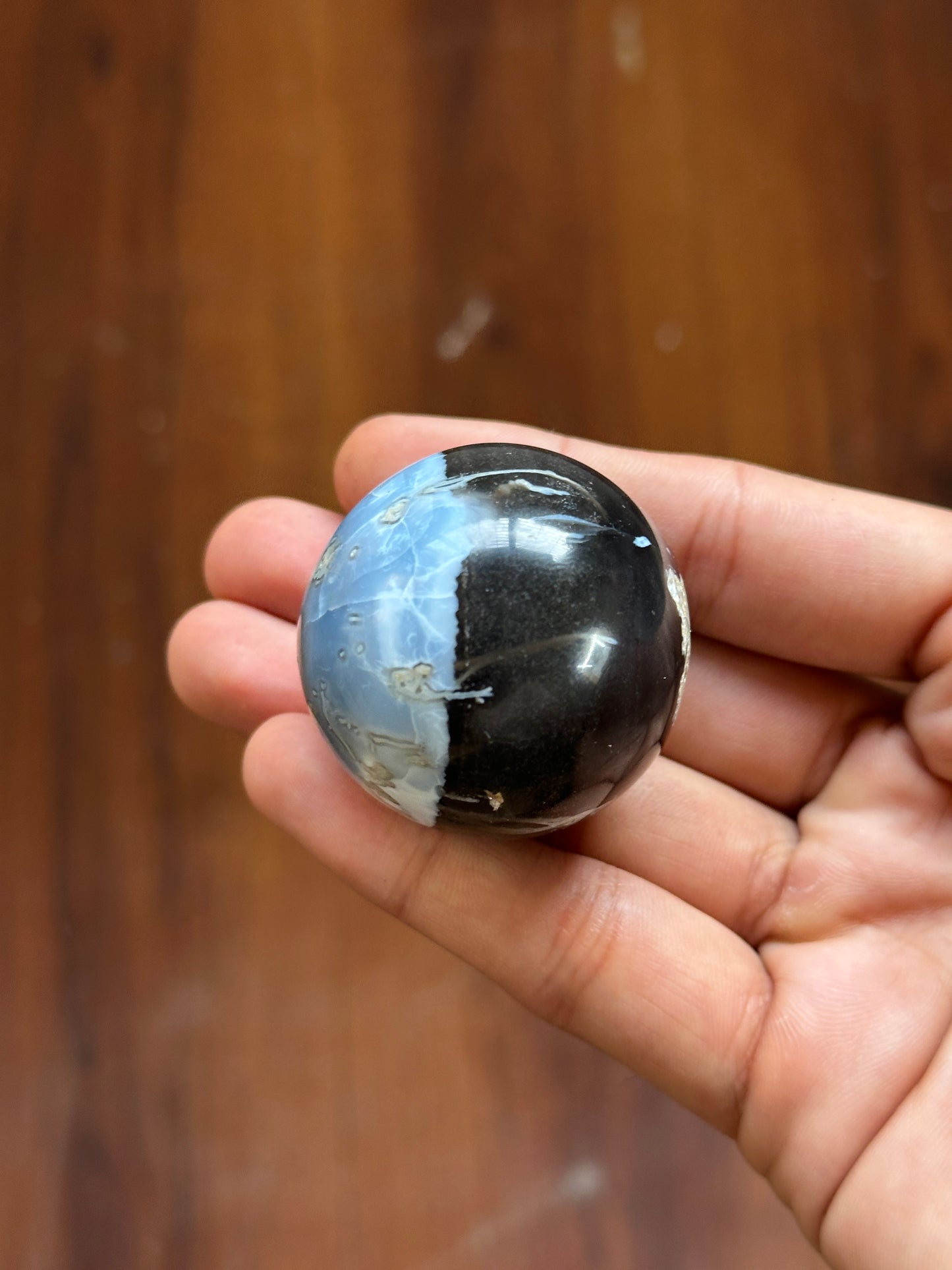 Blue Opal Sphere
