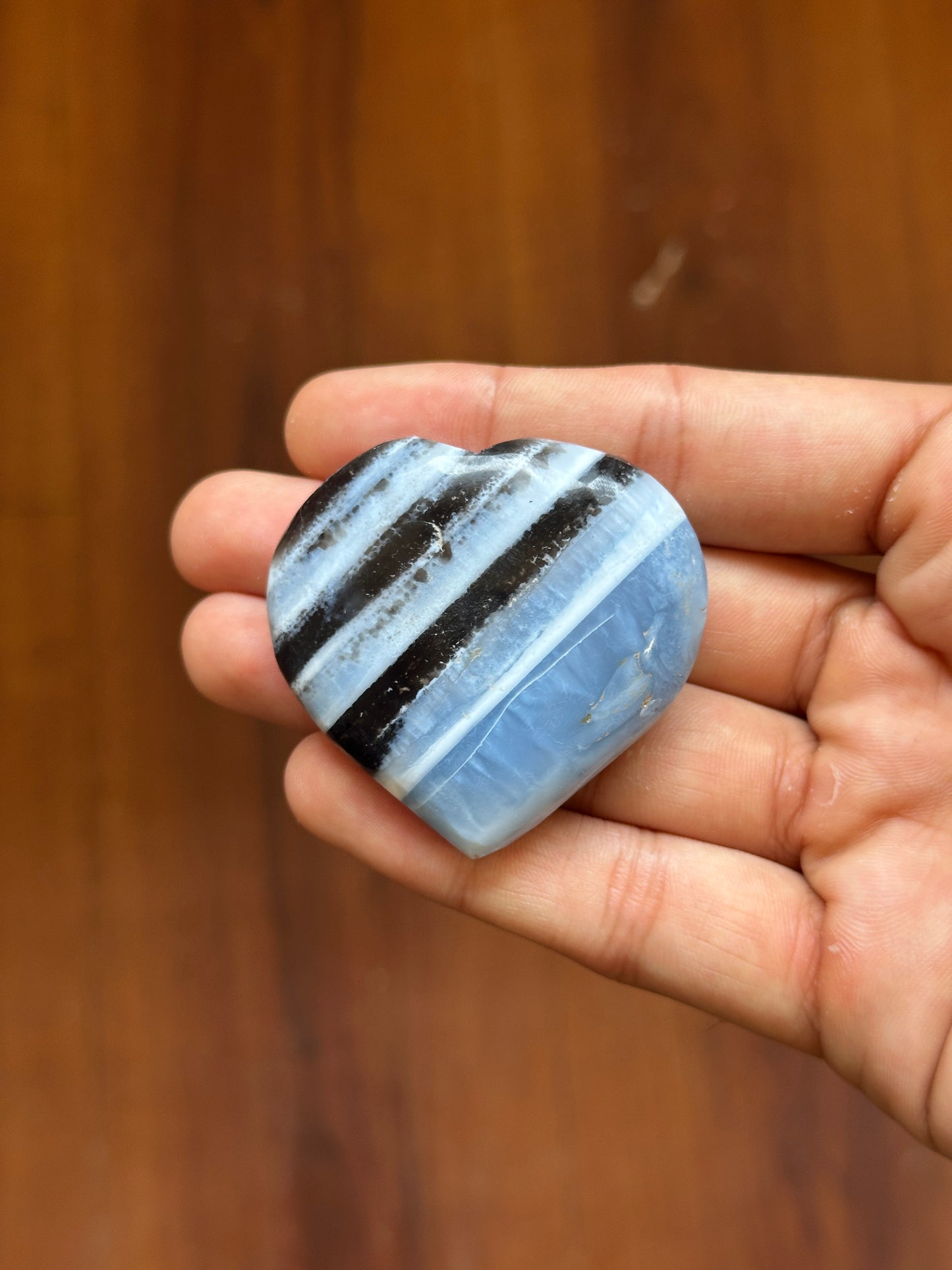 Blue Opal Hearts