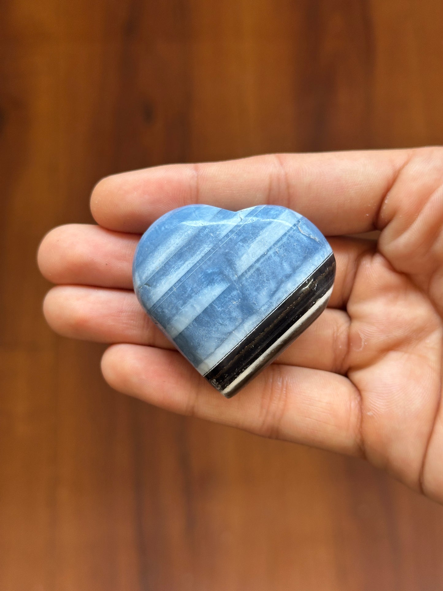 Blue Opal Hearts