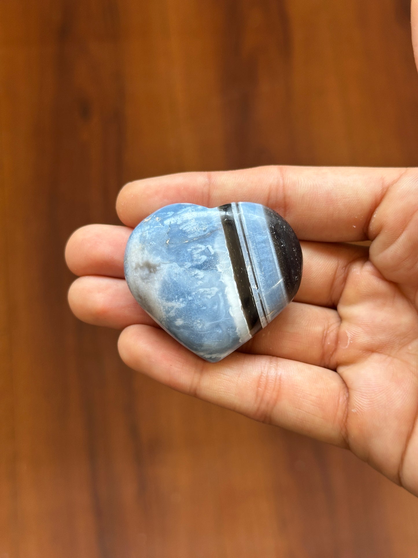 Blue Opal Hearts