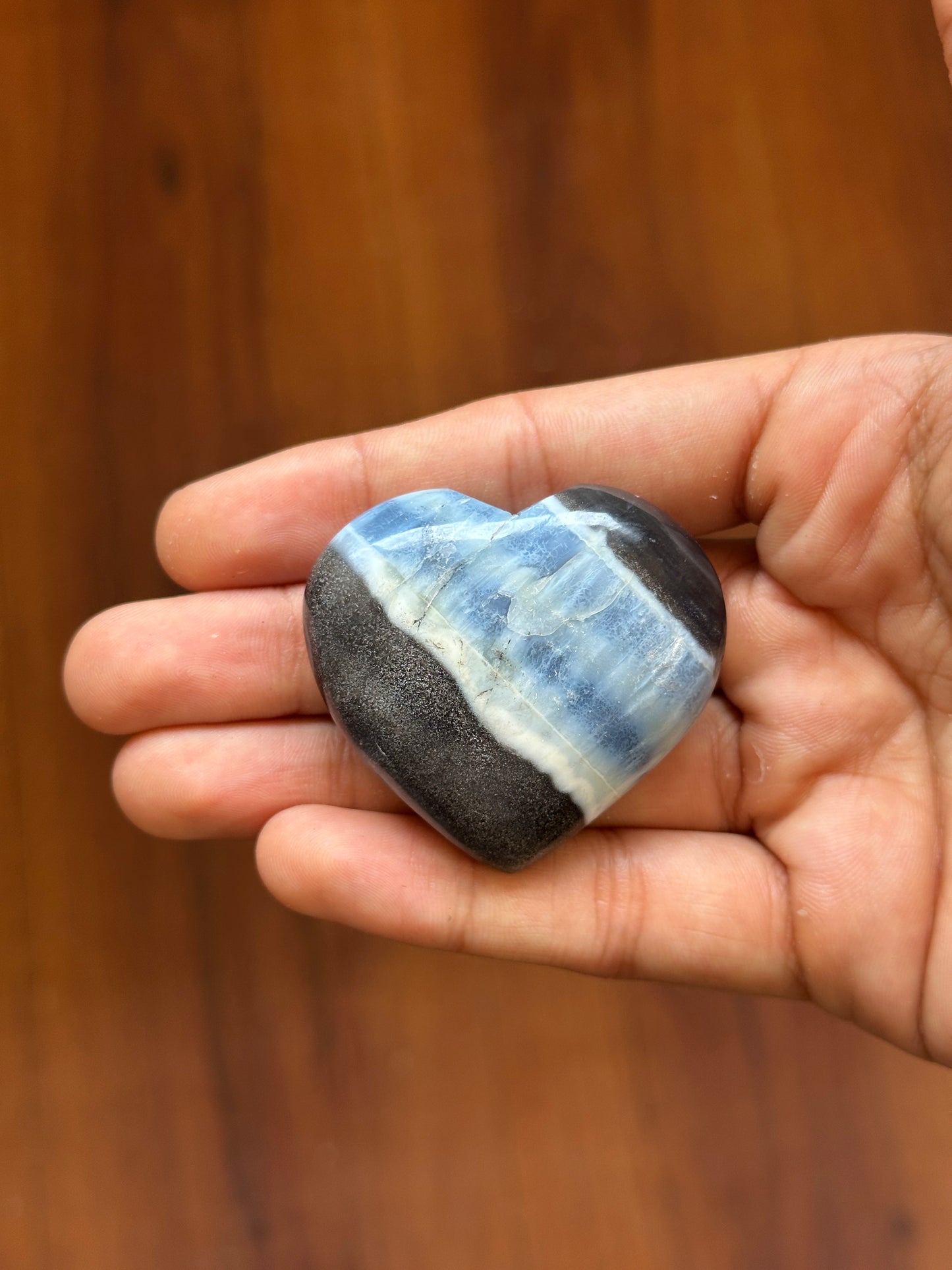 Blue Opal Hearts