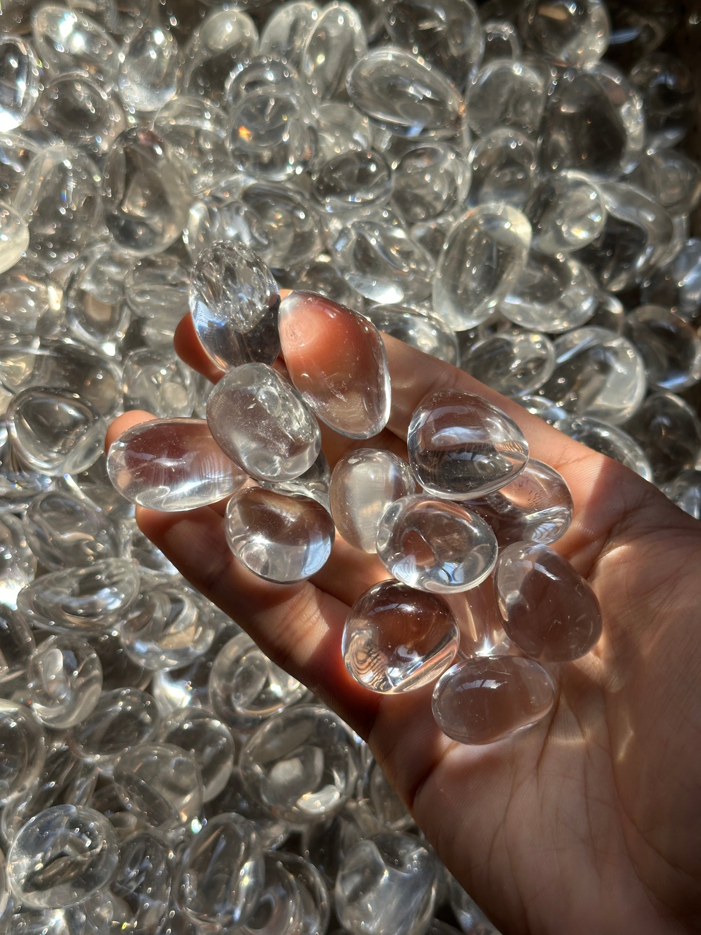 Clear Quartz Tumbled