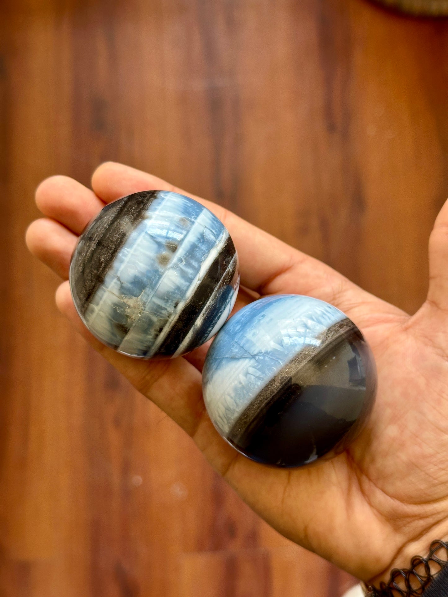 Blue Opal Sphere