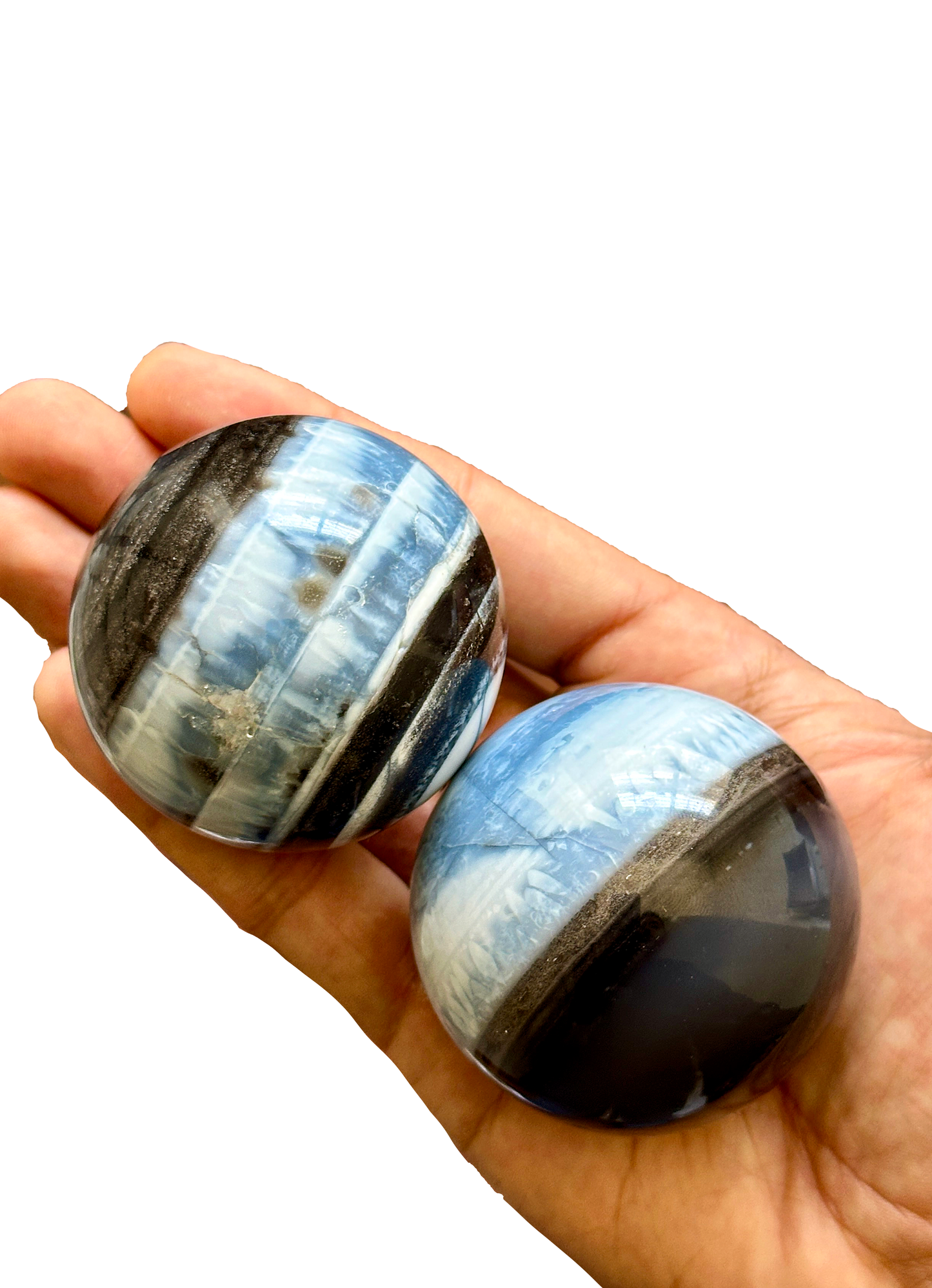 Blue Opal Sphere