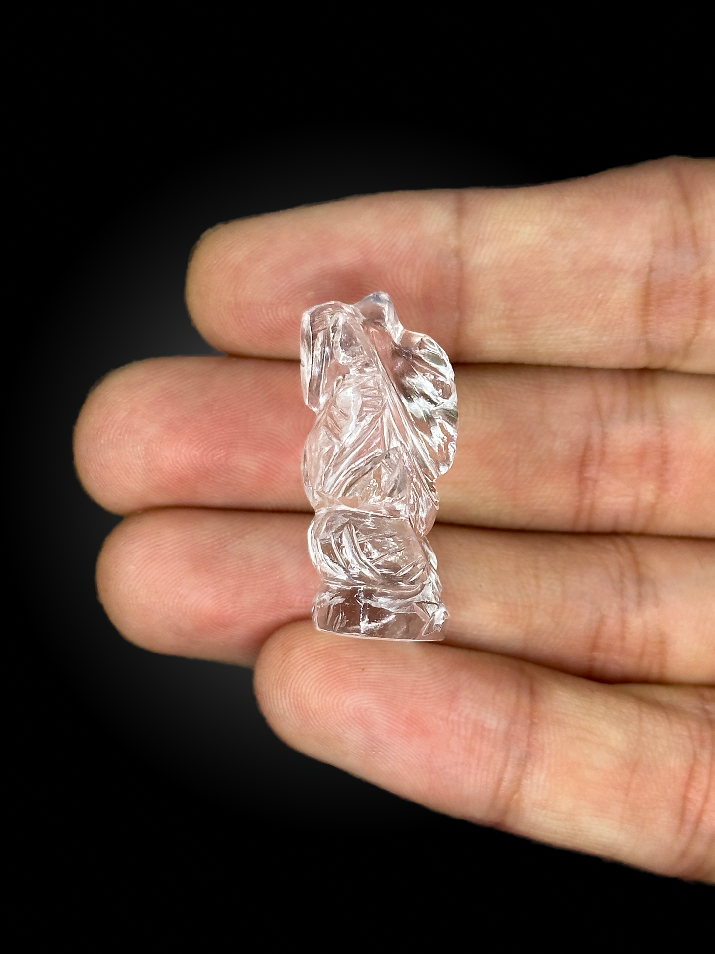 Clear Quartz Ganesha