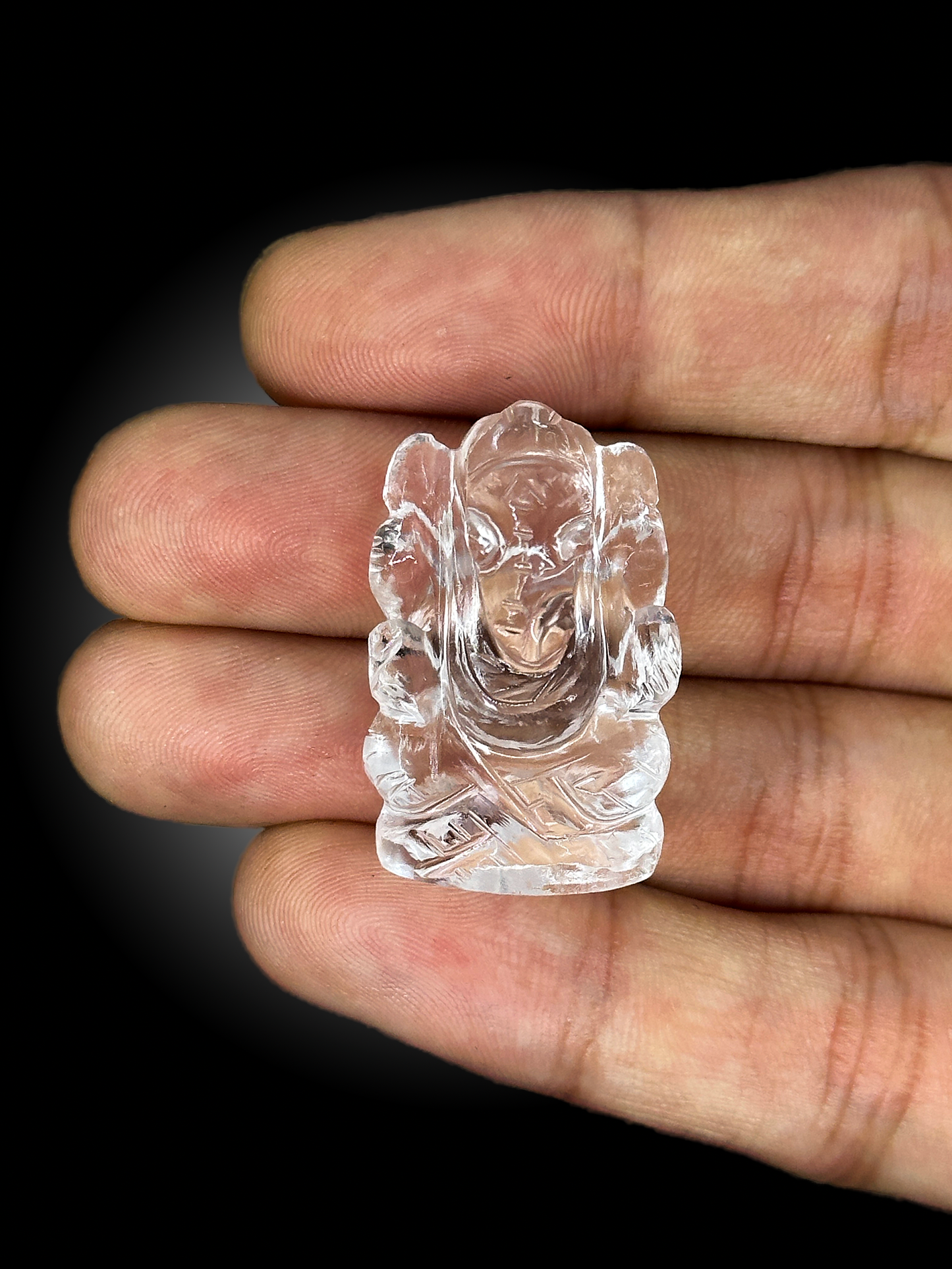 Clear Quartz Ganesha