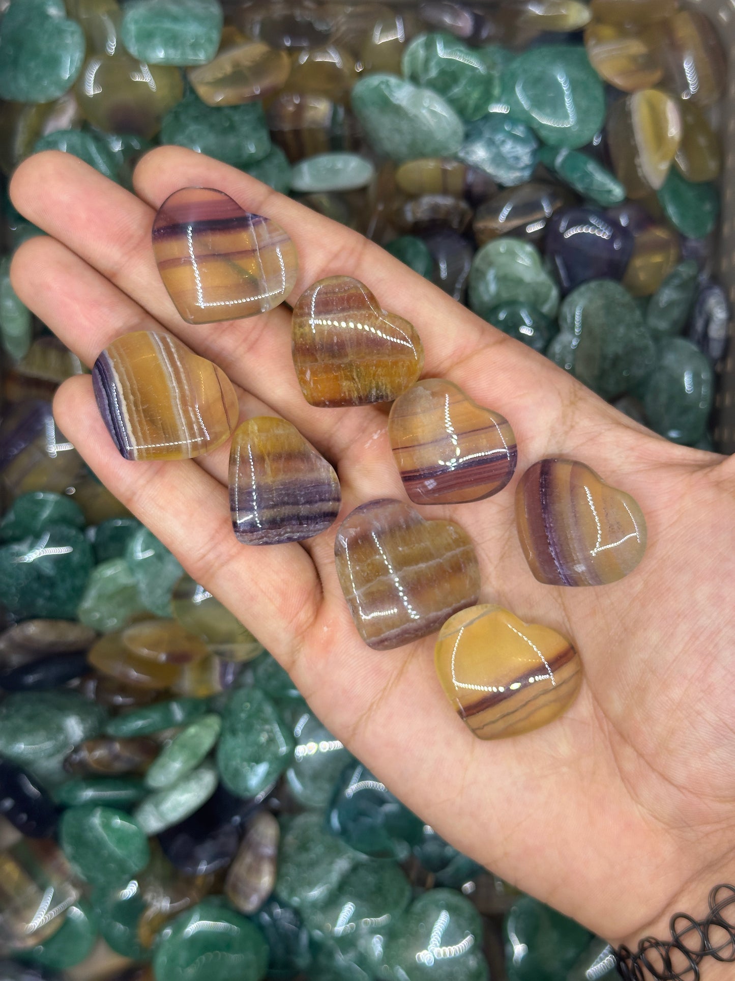 Mini Gemstone Hearts