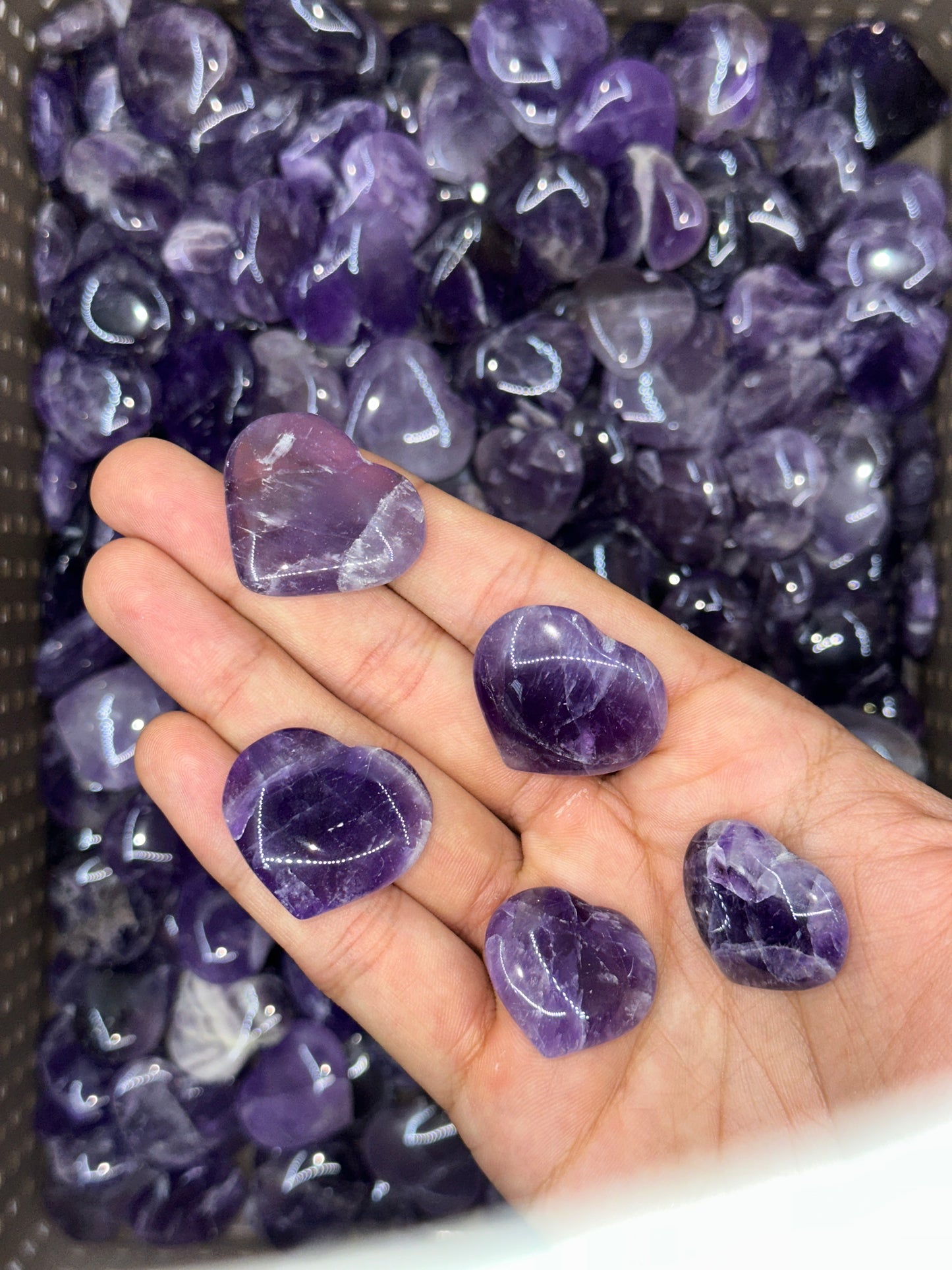 Mini Gemstone Hearts