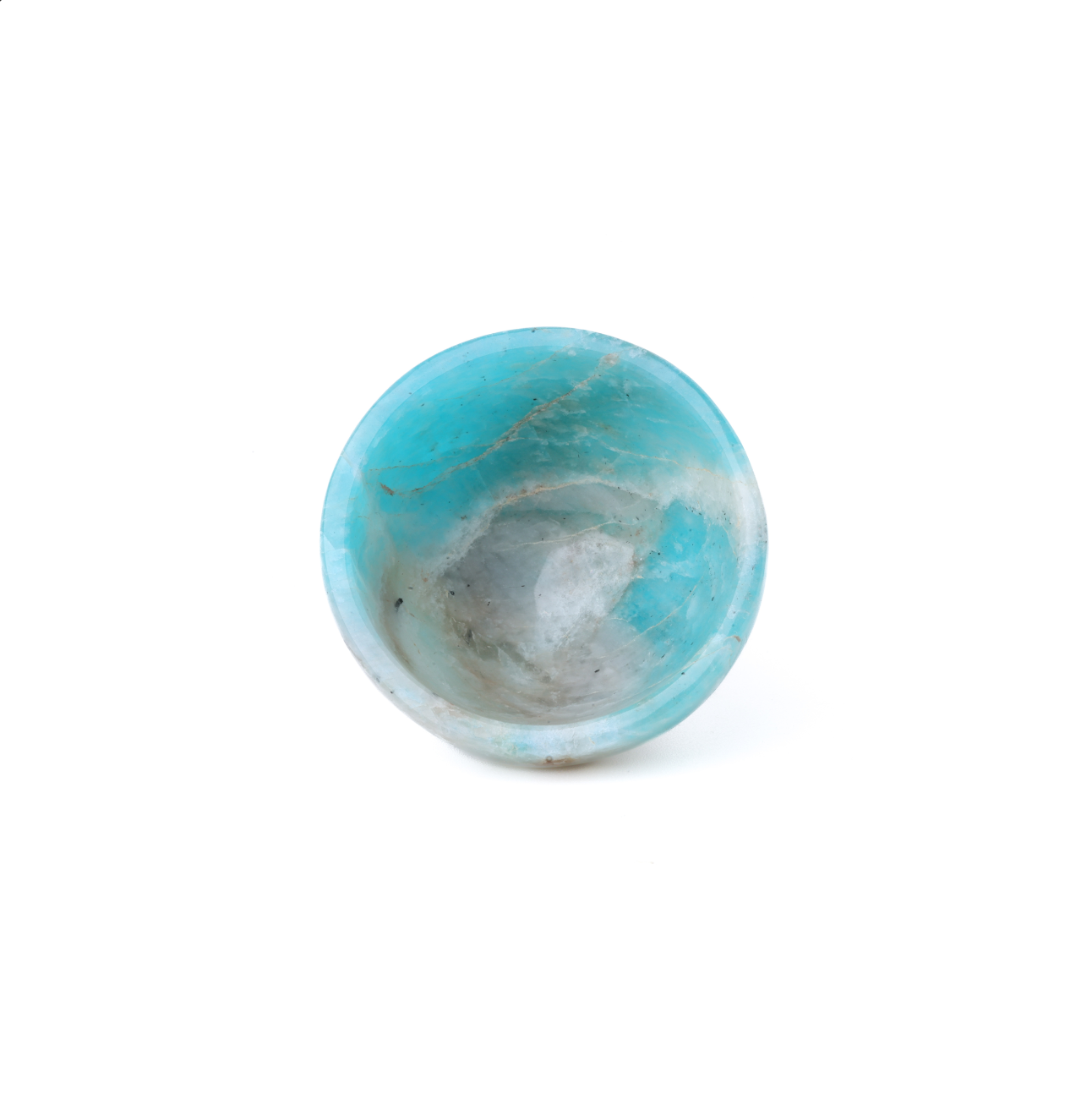 Amazonite Bowl, No.1 - Atyahara Rocks and Minerals