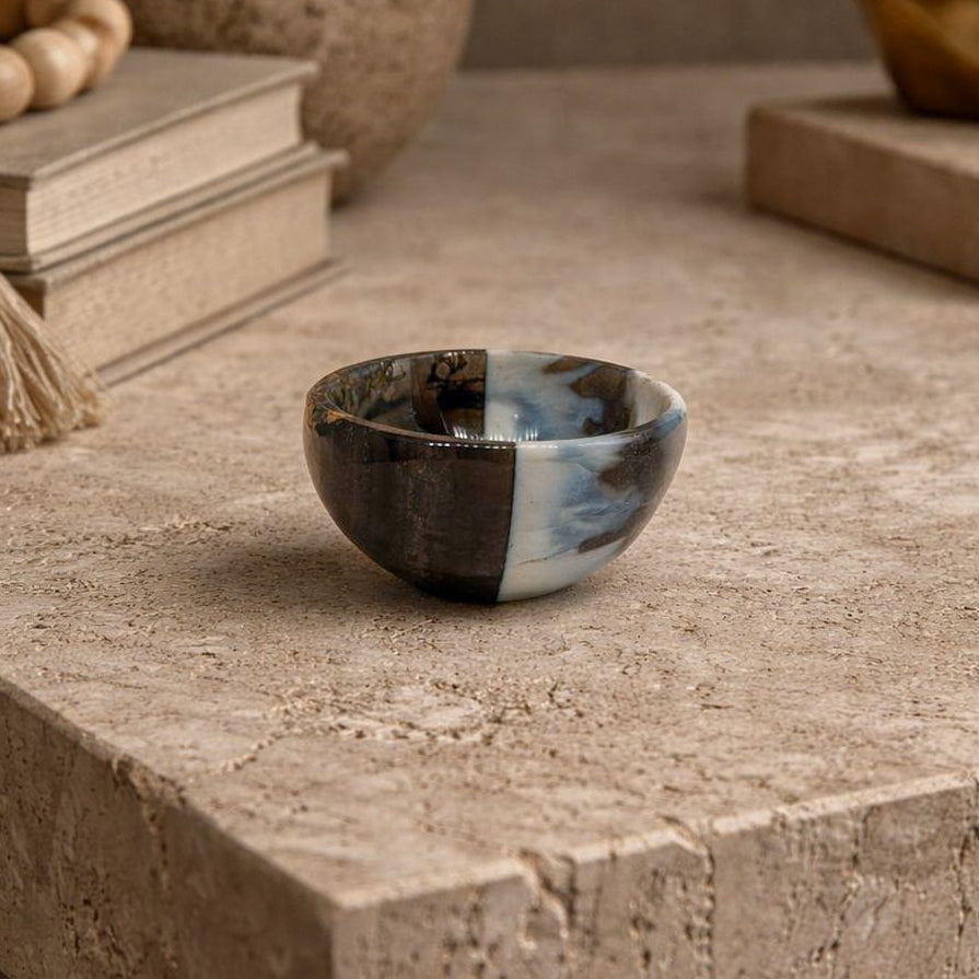 Blue Opal Bowl - Atyahara Rocks and Minerals