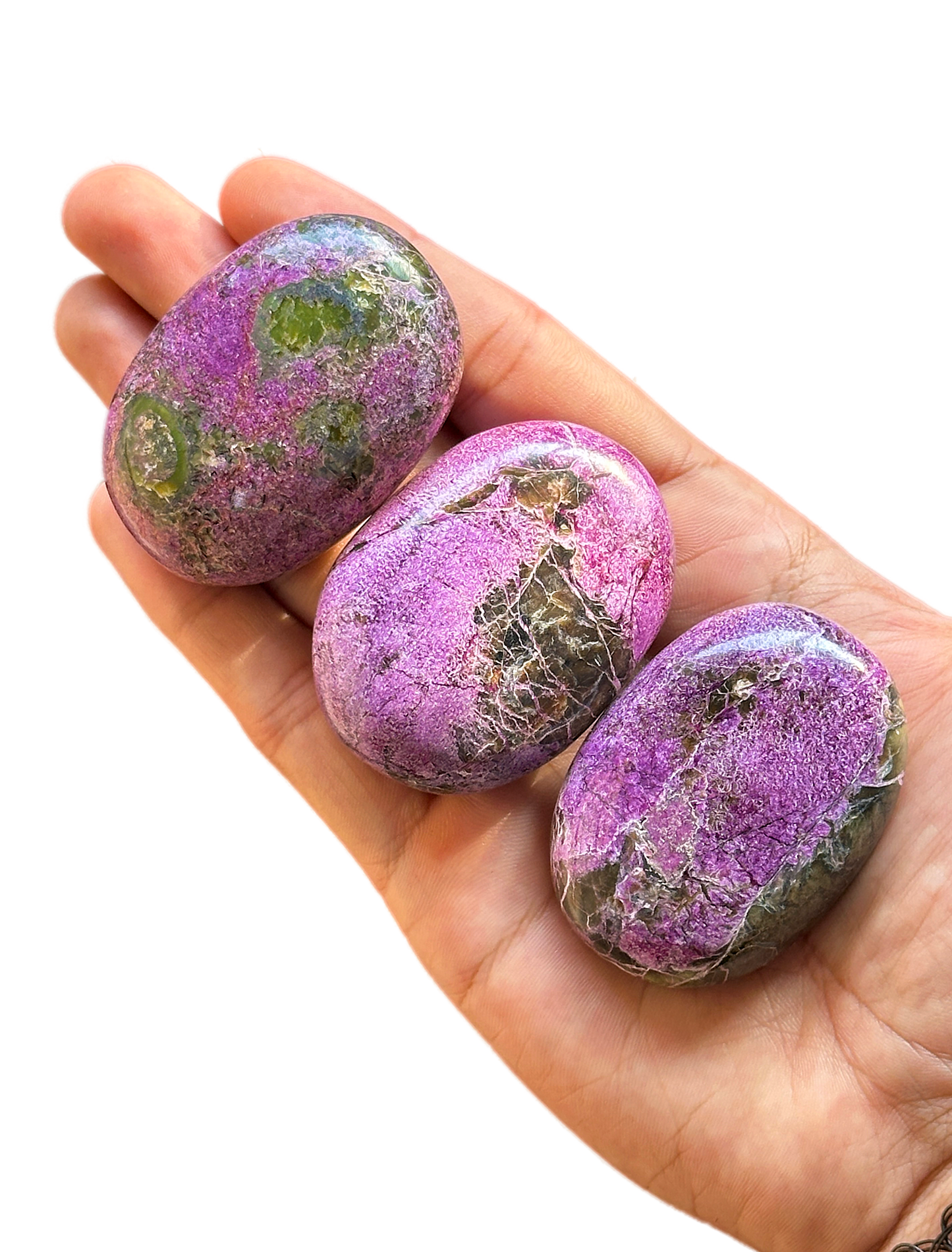 Stichtite (Atlantisite) Palmstone