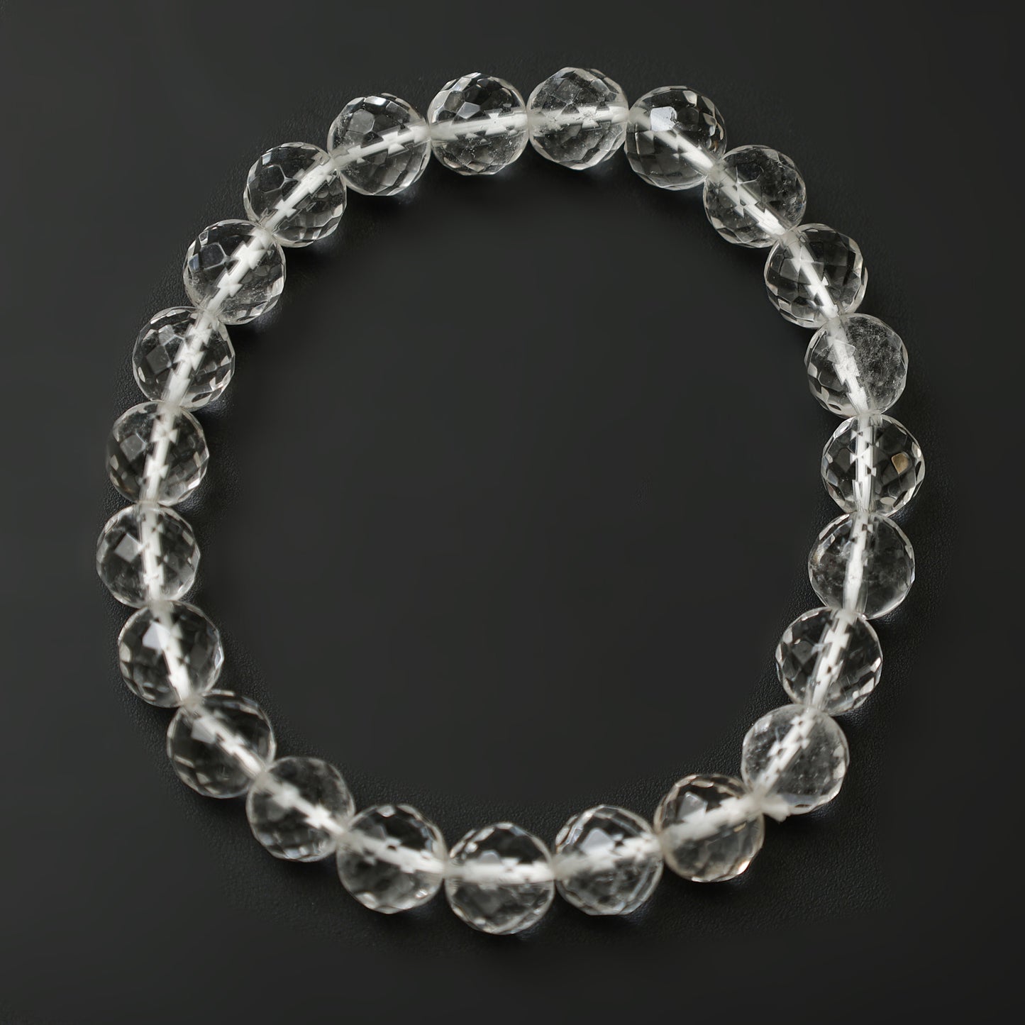 Faceted Quartz Bracelet