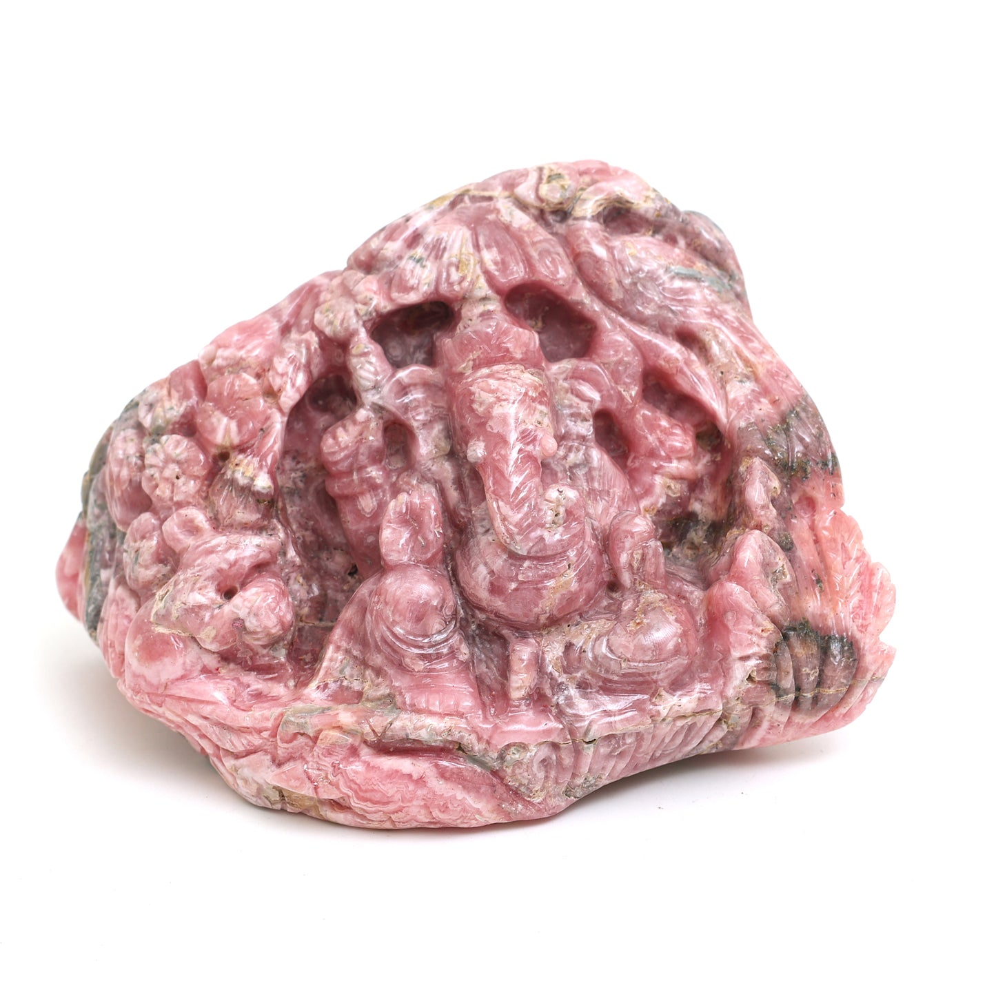 Rhodochrosite Ganesha- 1193g - Atyahara Rocks and Minerals