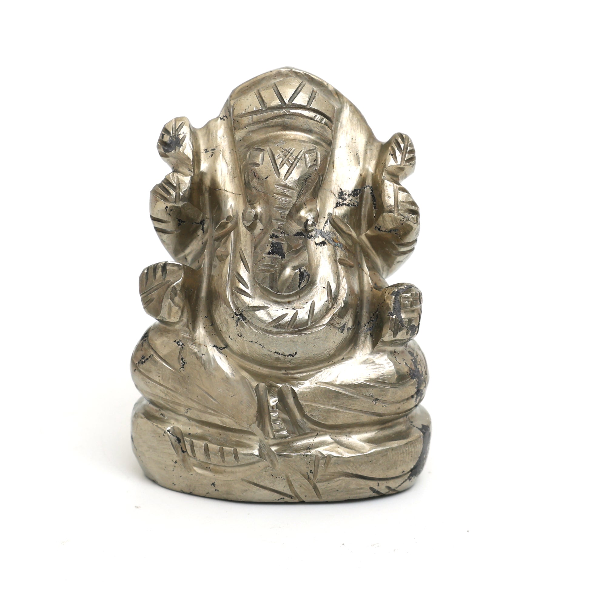 Pyrite Ganesha - Atyahara Rocks and Minerals