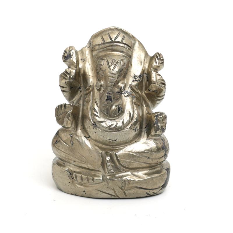 Pyrite Ganesha - Atyahara Rocks and Minerals