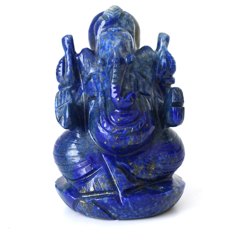 Lapis Lazuli Ganesha - Atyahara Rocks and Minerals