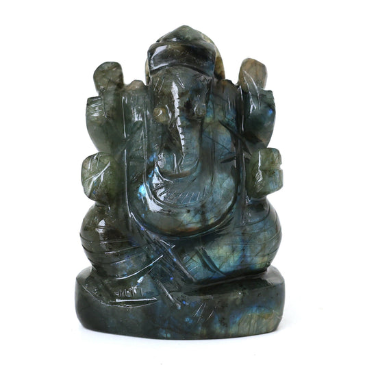 Labradorite Ganesha - 3"