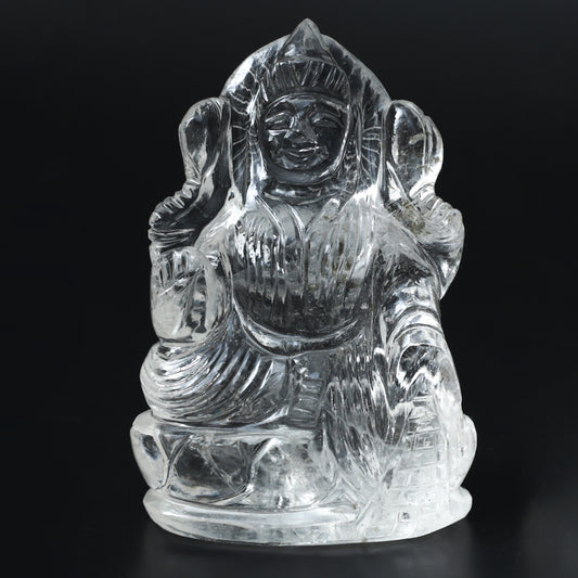 Clear Quartz Laxmi - 3"