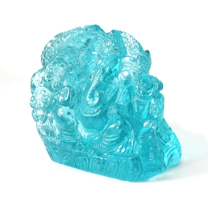 Blue Obsidian Ganesha