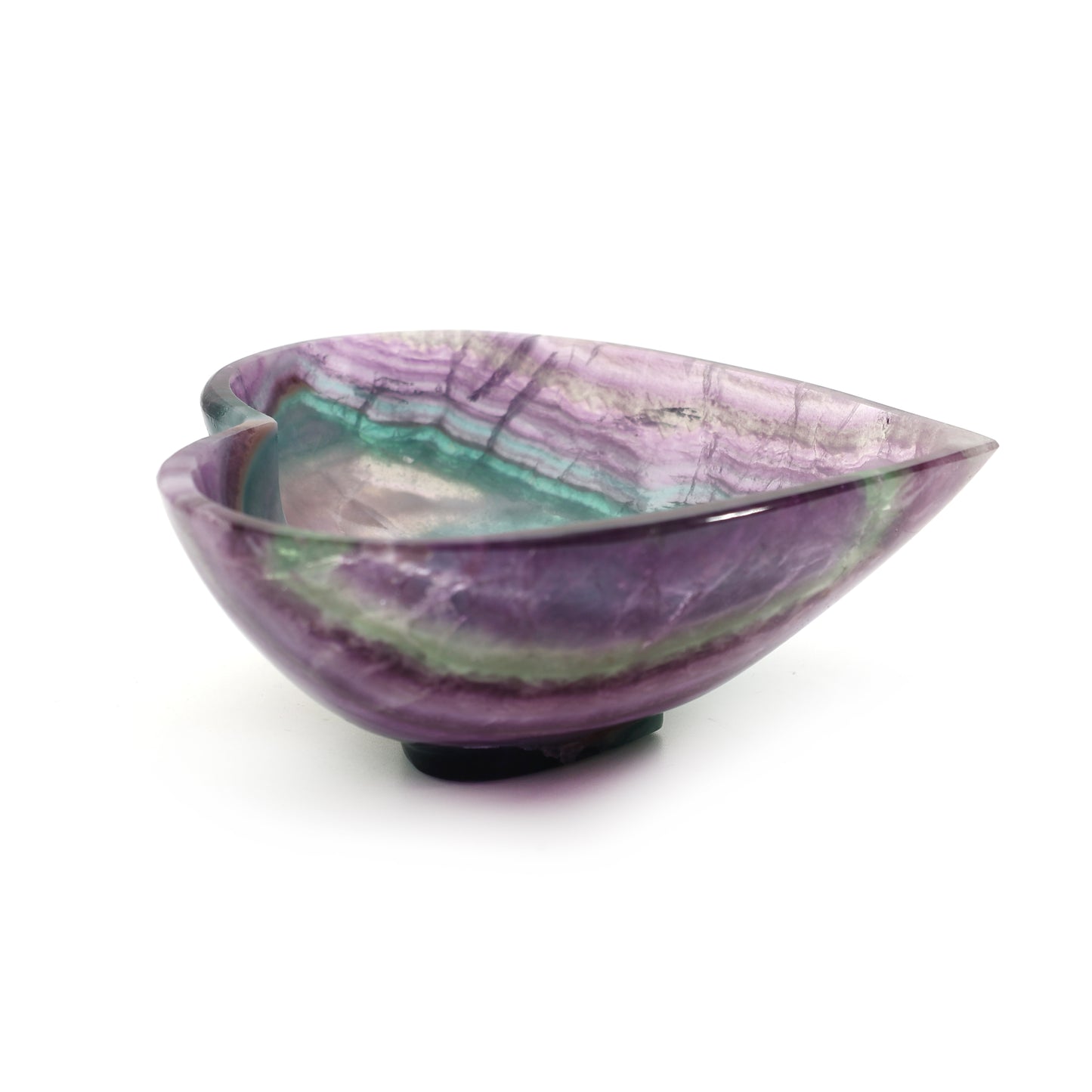 5'' Hand-Carved Multi Fluorite Bowl