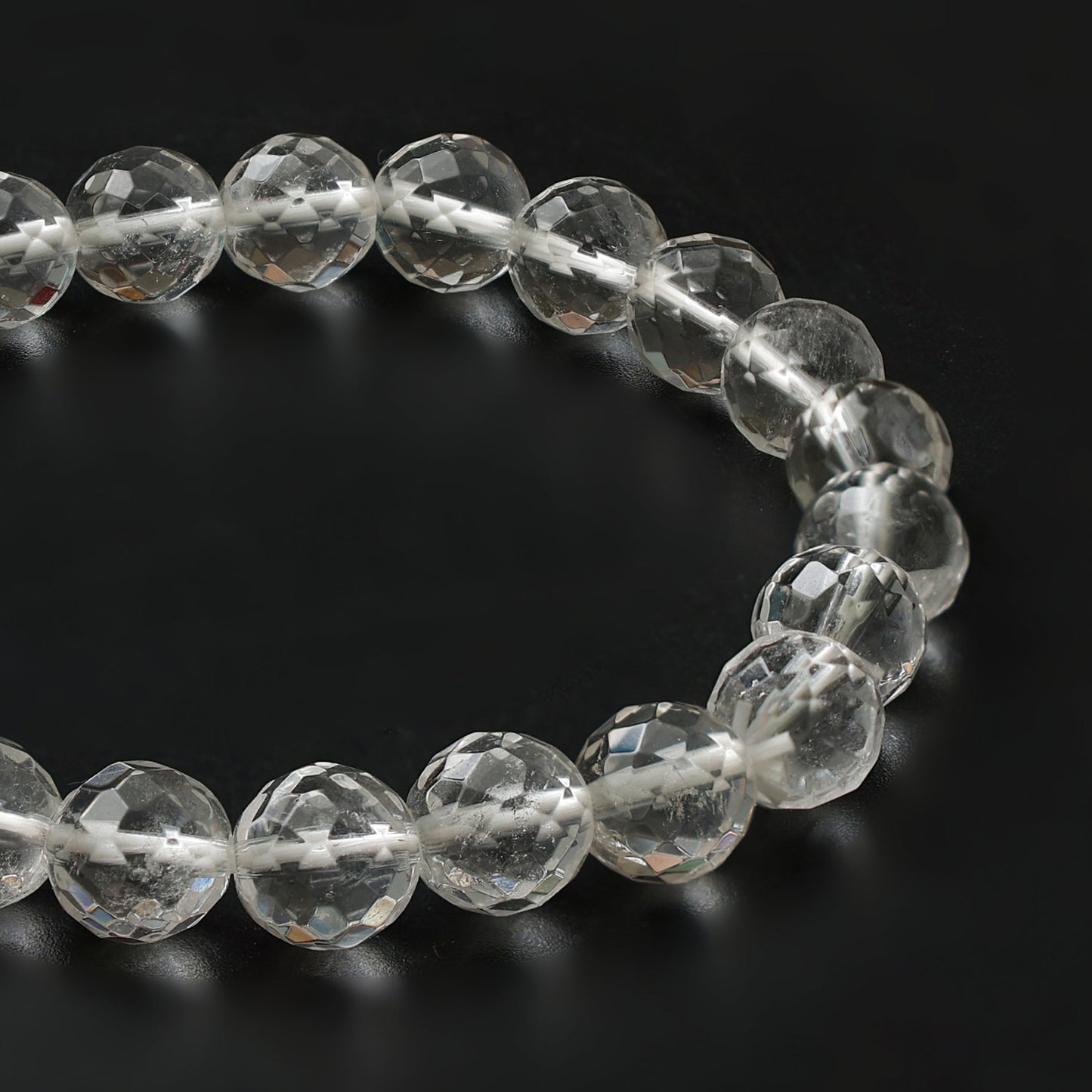 Faceted Quartz Bracelet