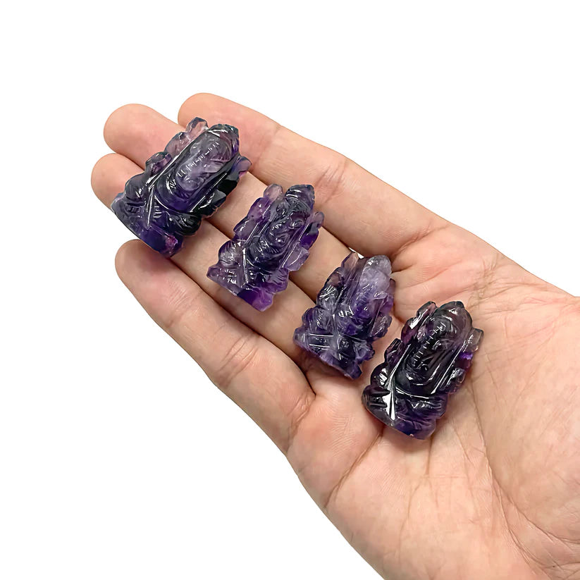 Miniature Gemstone Ganesha - Atyahara Rocks and Minerals