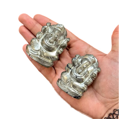Pyrite Ganesha - Atyahara Rocks and Minerals