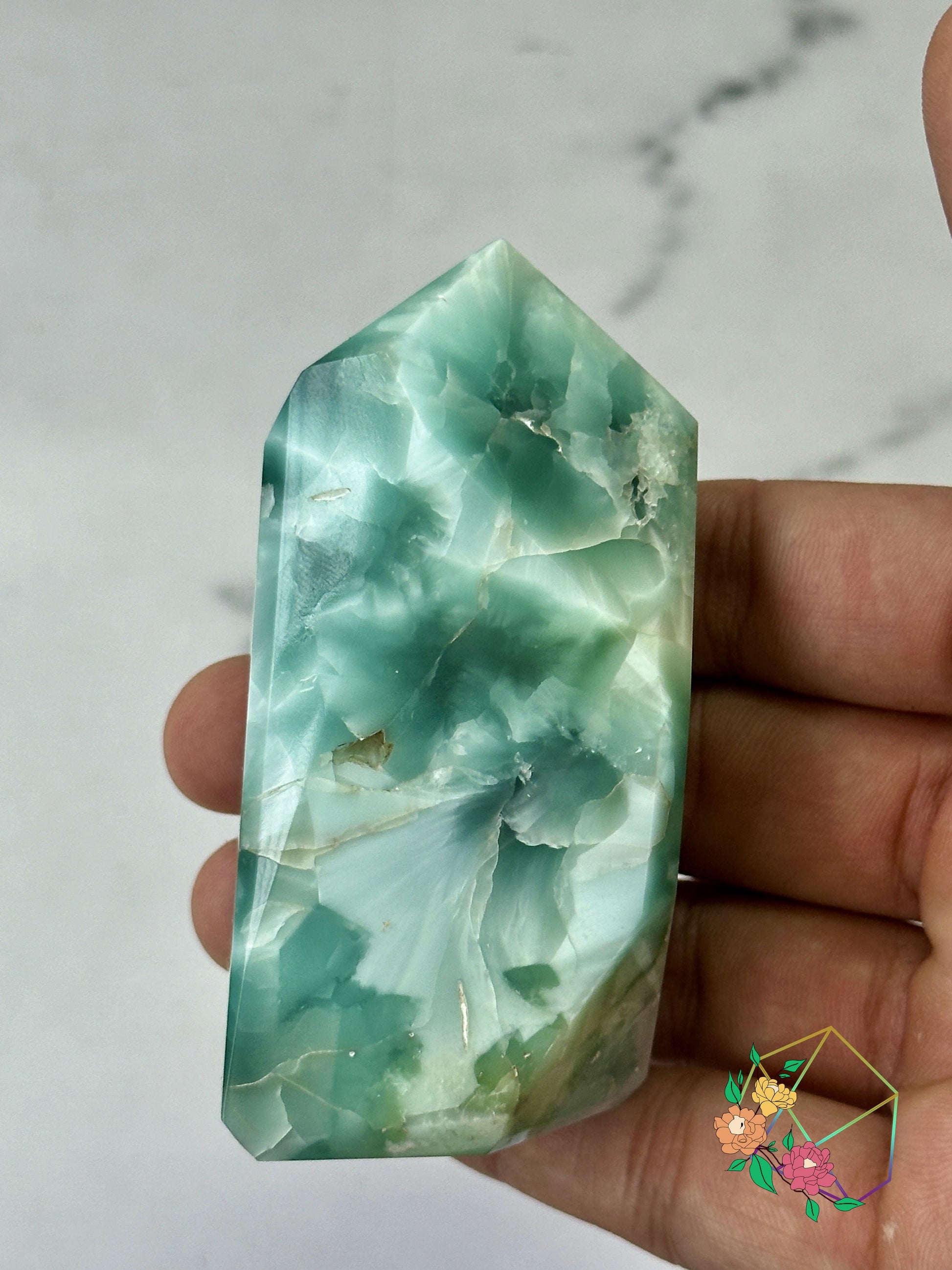 Larimar Freeform - Atyahara Rocks and Minerals