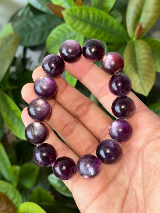 Lepidolite Beaded Bracelet