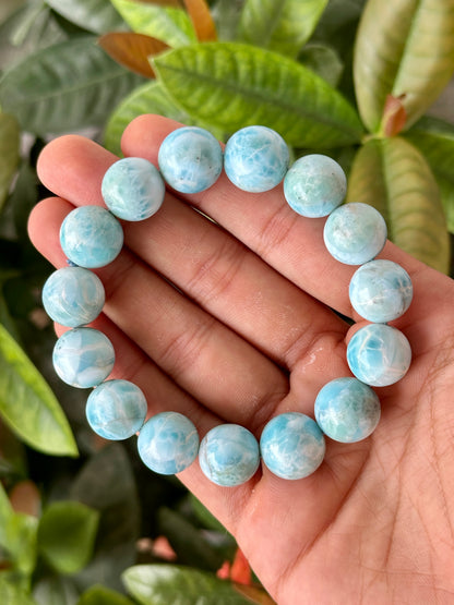 Larimar Beaded Bracelet