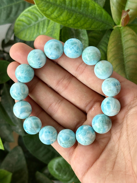 Larimar Beaded Bracelet